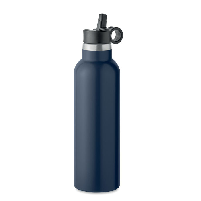 Bouteille publicitaire inox recyclé 700 ml BOALI Marine foncé